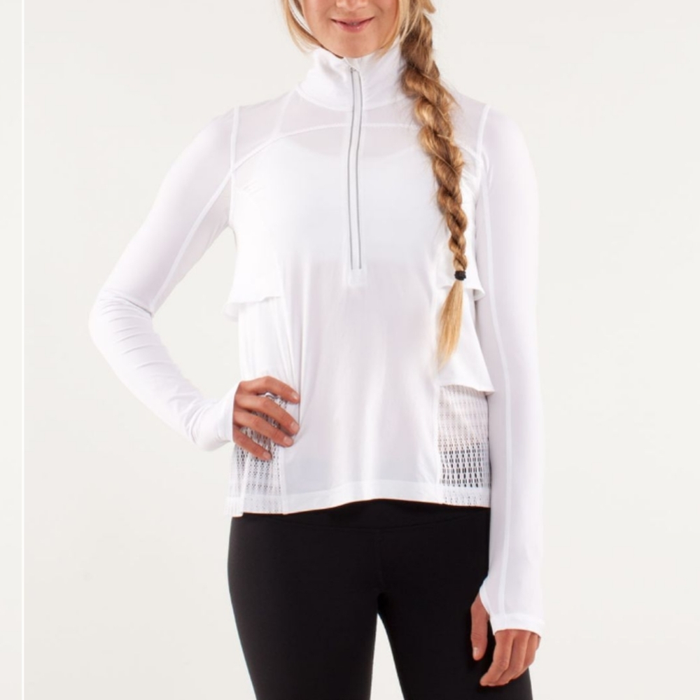 LULULEMON Sun Runner Hybrid Pullover Sz S